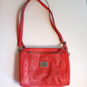 Nicole Miller Crossbody bag purse coral
